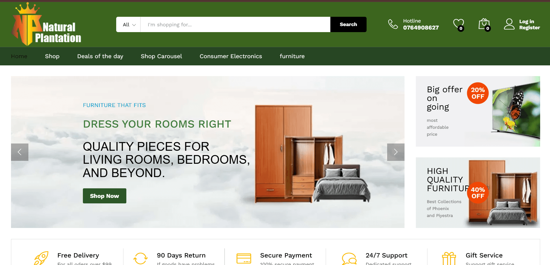 Natural Plantation Launches E-Commerce Website